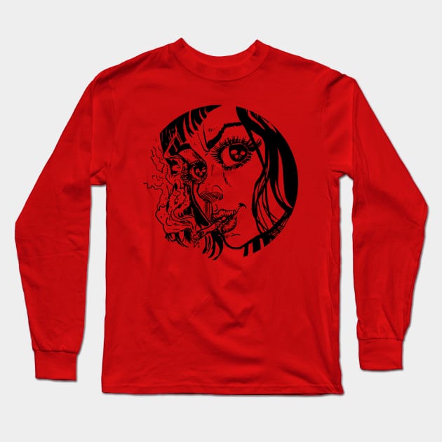 Minka- the Wheel of Life Long Sleeve T-Shirt by Glavusha